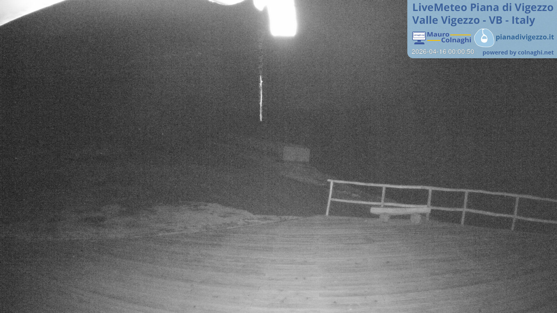 time-lapse frame, Piana di Vigezzo 2 webcam