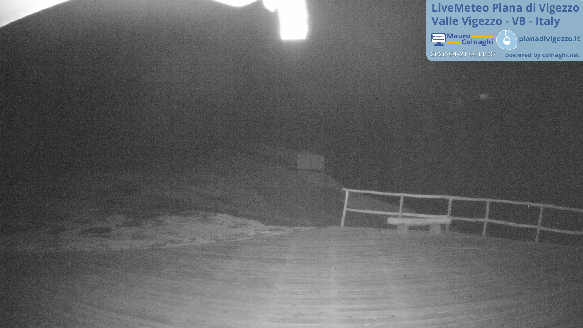 time-lapse frame, Piana di Vigezzo 2 webcam