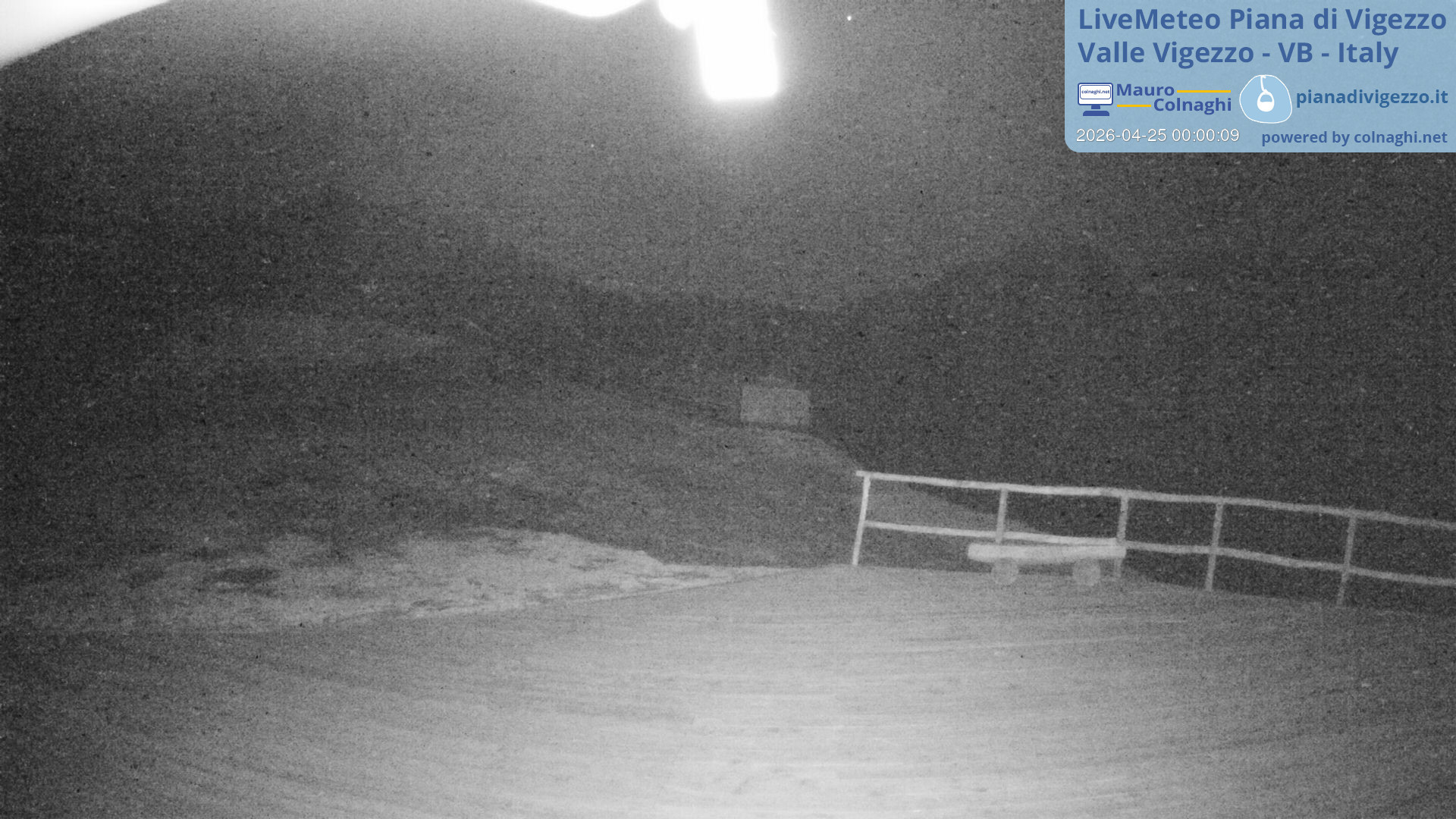 time-lapse frame, Piana di Vigezzo 2 webcam