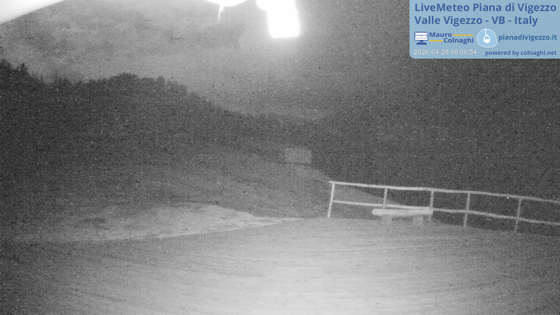 time-lapse frame, Piana di Vigezzo 2 webcam