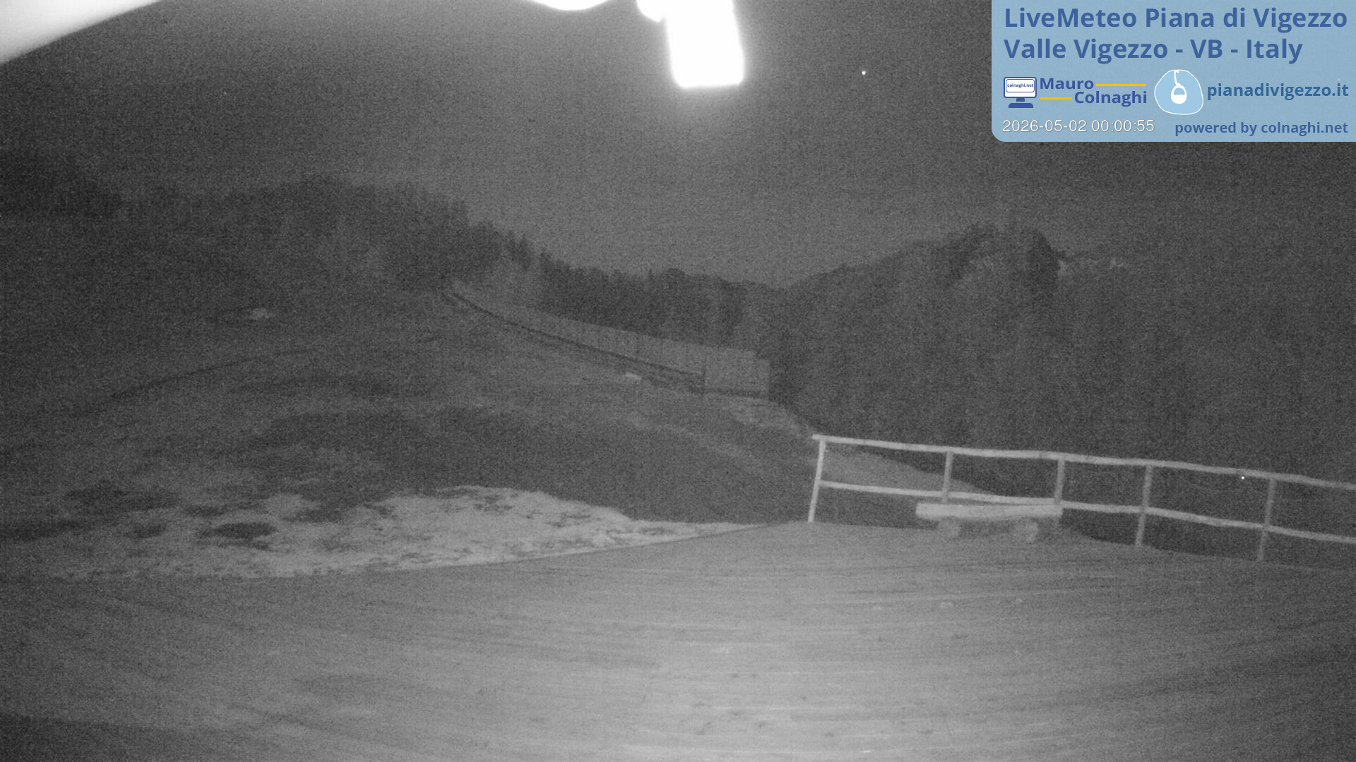 time-lapse frame, Piana di Vigezzo 2 webcam