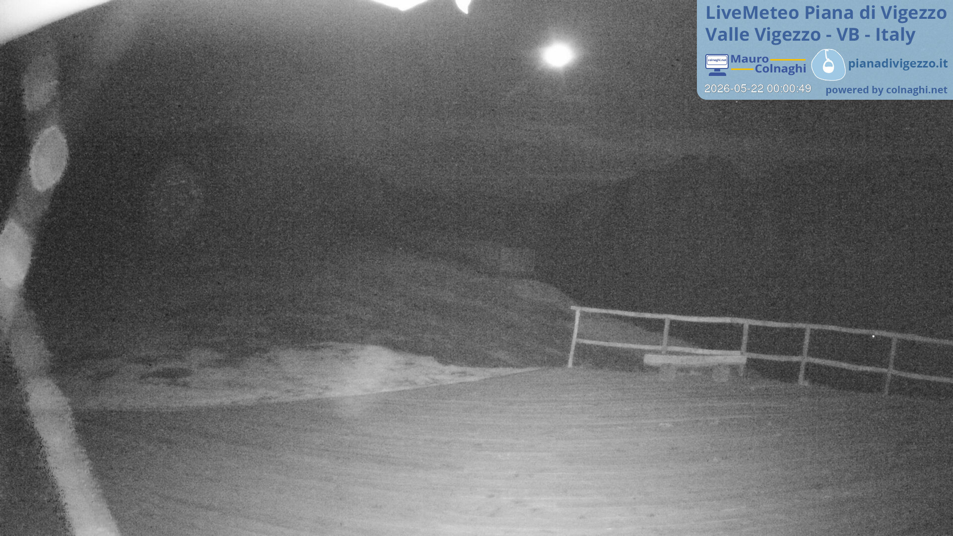 time-lapse frame, Piana di Vigezzo 2 webcam