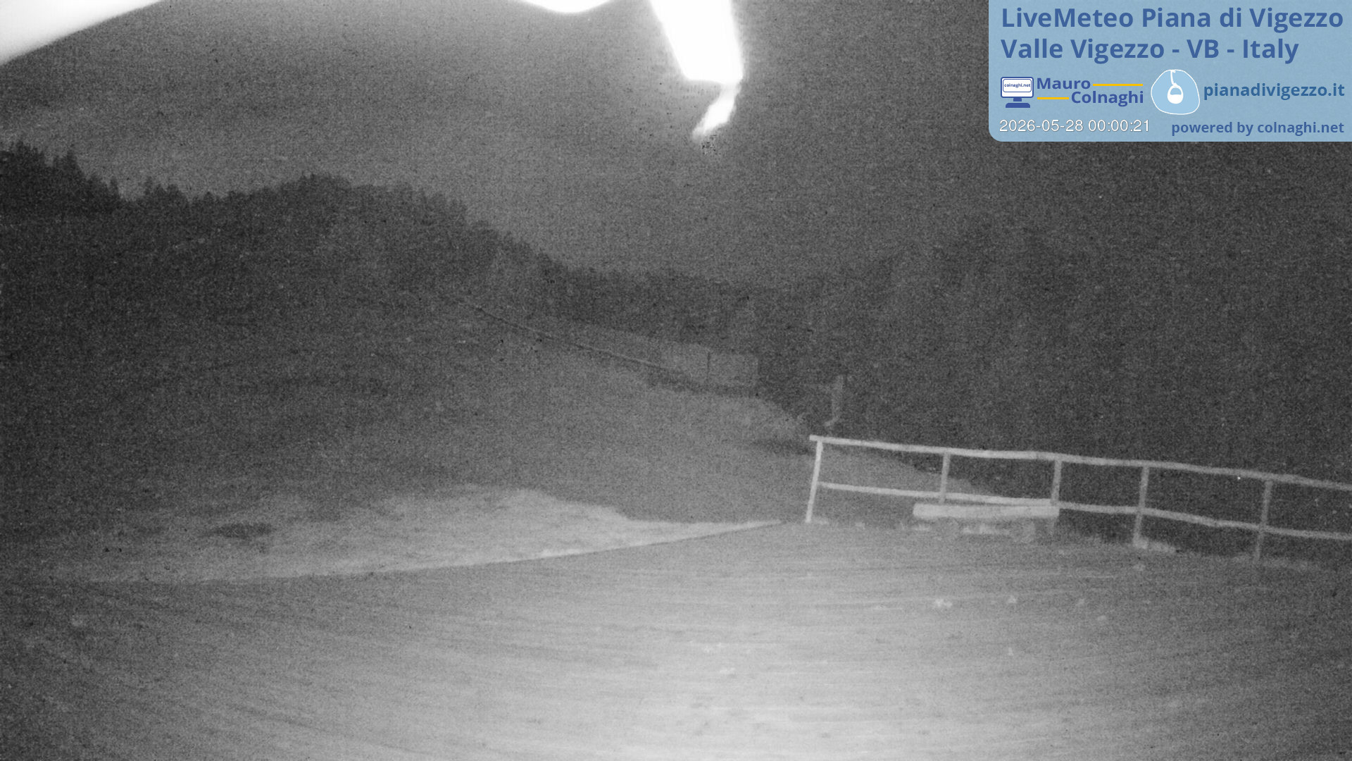 time-lapse frame, Piana di Vigezzo 2 webcam