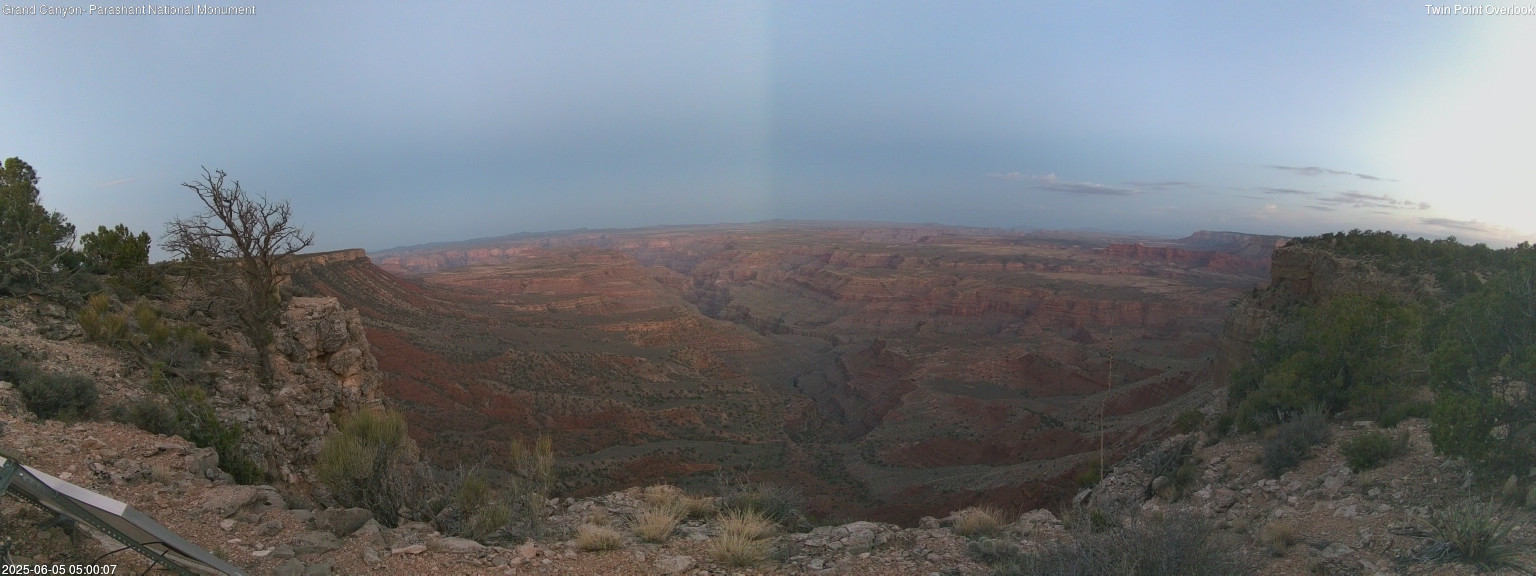 time-lapse frame, Twin Point West webcam