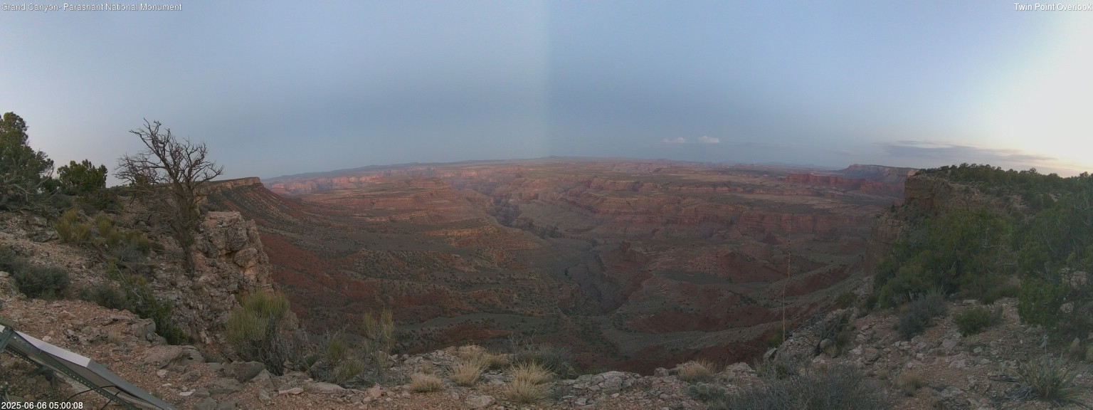 time-lapse frame, Twin Point West webcam