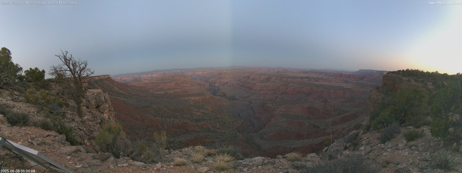 time-lapse frame, Twin Point West webcam