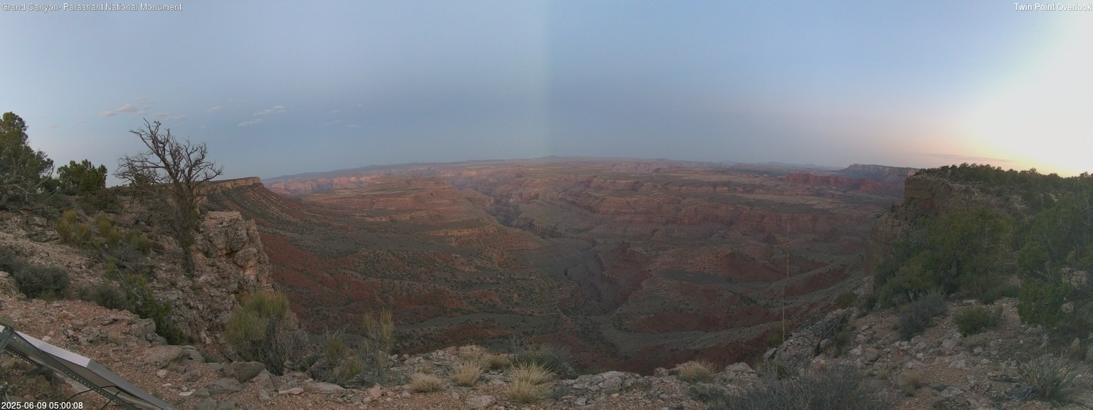 time-lapse frame, Twin Point West webcam