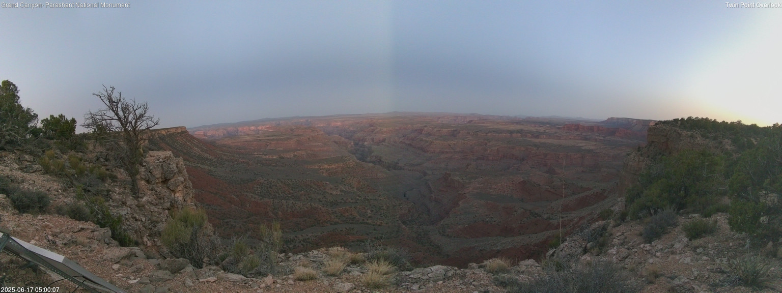 time-lapse frame, Twin Point West webcam