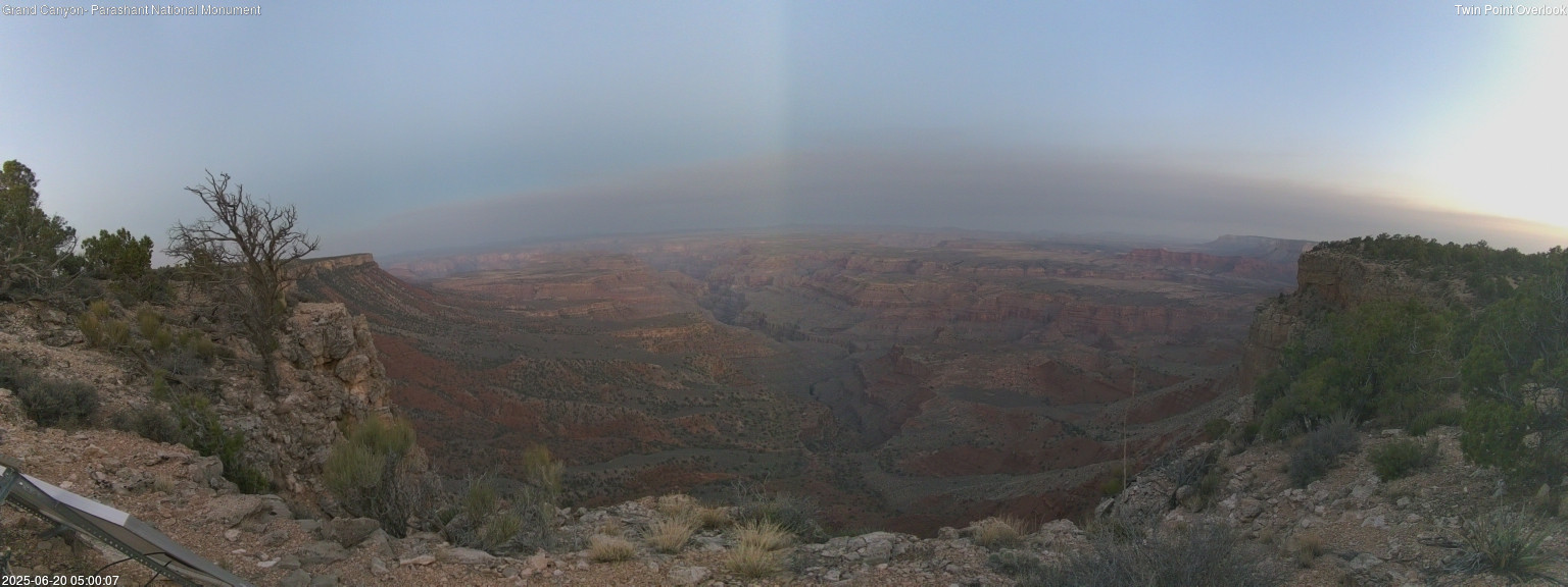 time-lapse frame, Twin Point West webcam