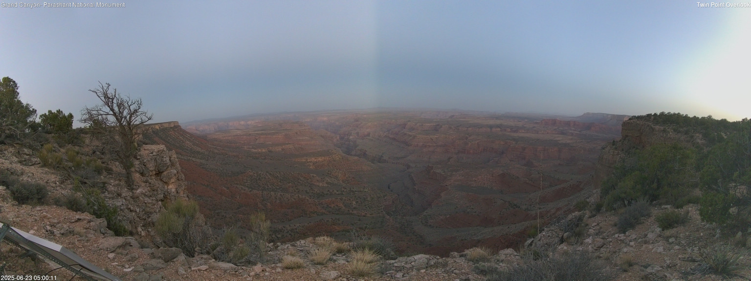 time-lapse frame, Twin Point West webcam