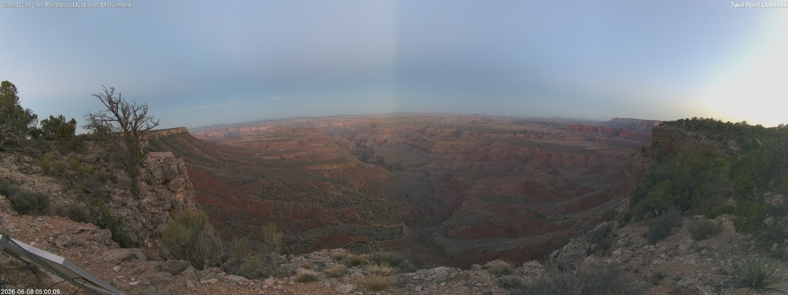 time-lapse frame, Twin Point West webcam