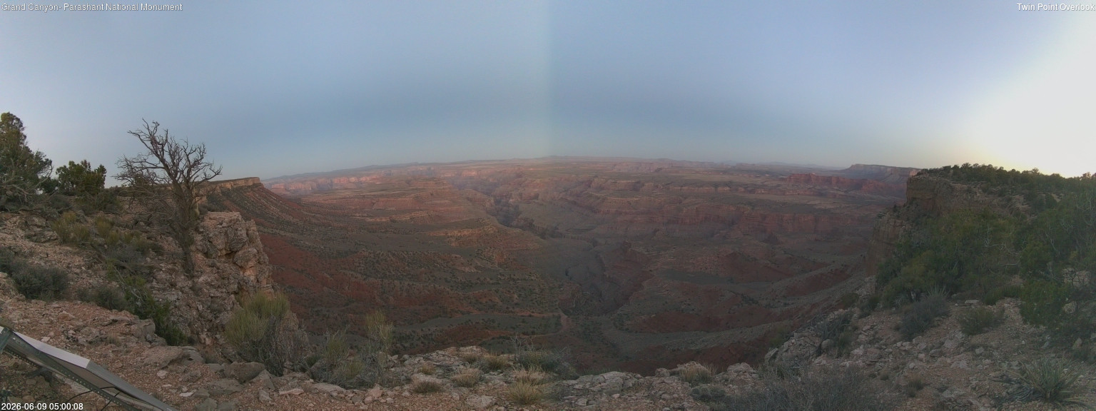 time-lapse frame, Twin Point West webcam