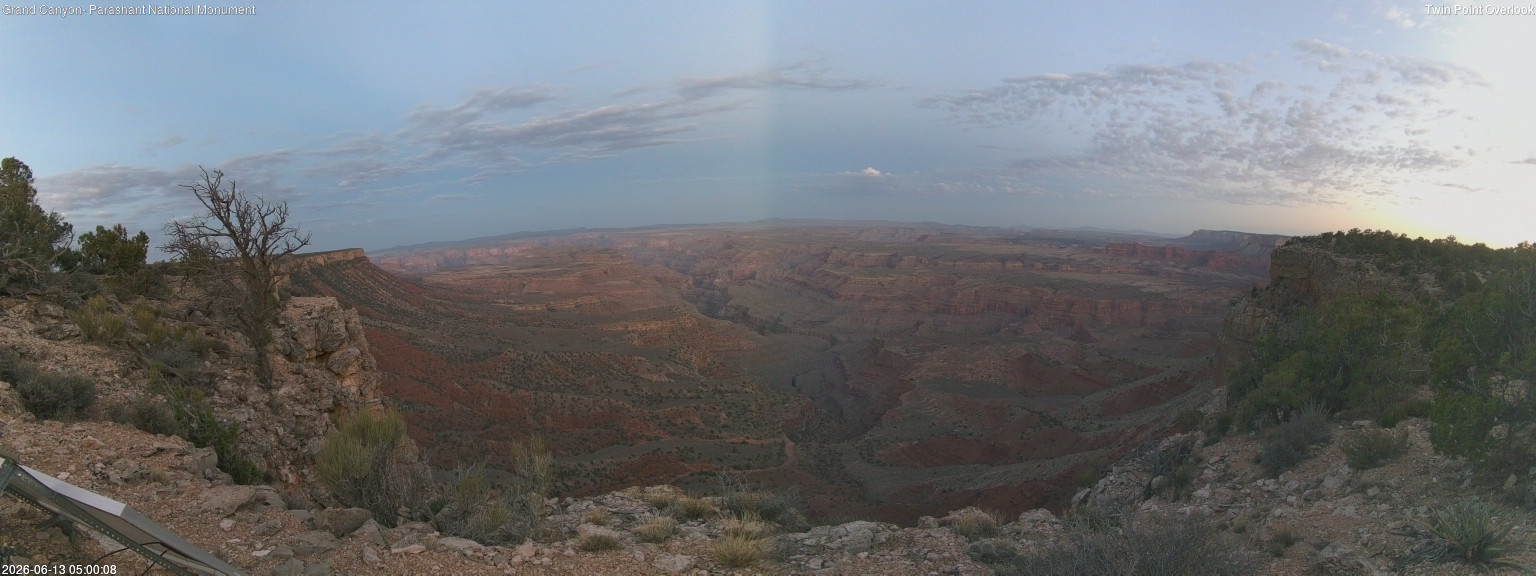 time-lapse frame, Twin Point West webcam
