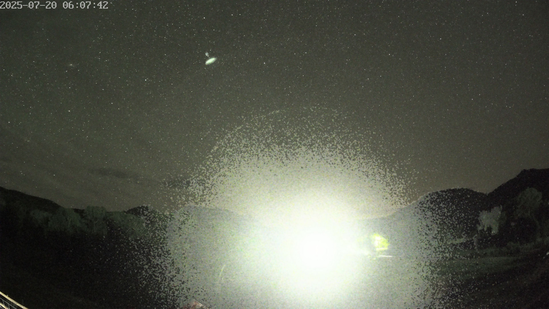 time-lapse frame, Sierra Madre Cam webcam