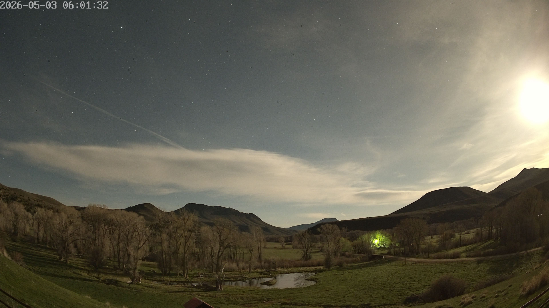 time-lapse frame, Sierra Madre Cam webcam