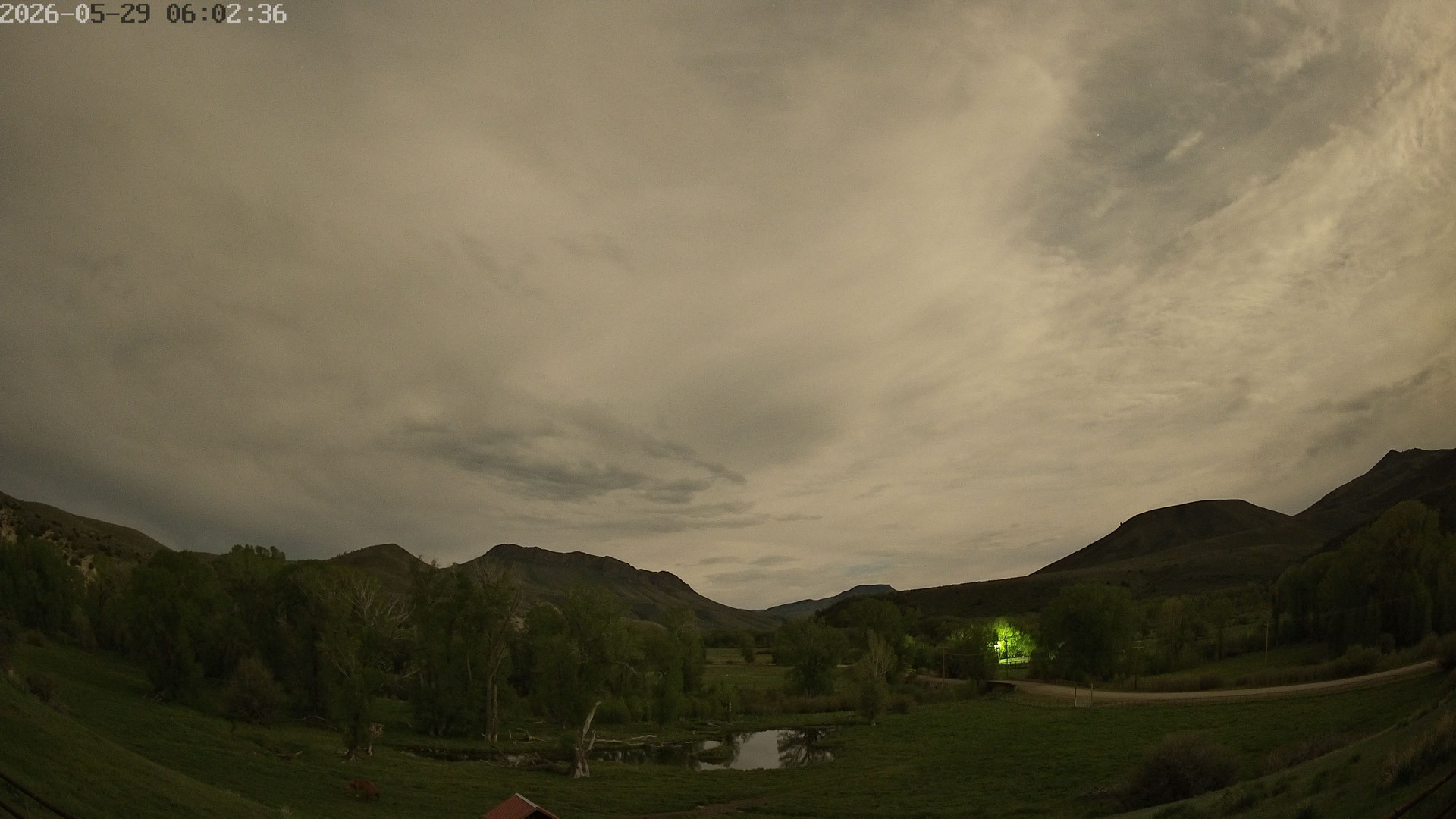 time-lapse frame, Sierra Madre Cam webcam