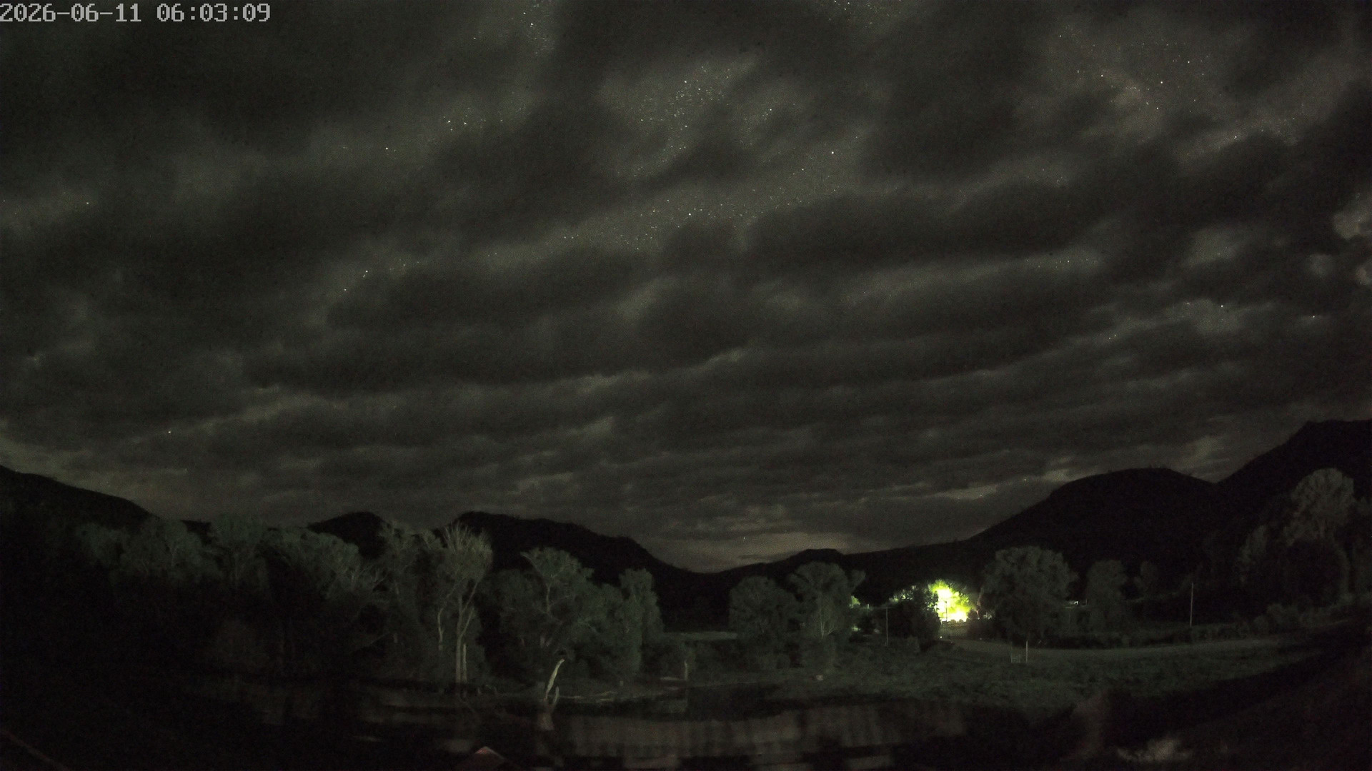 time-lapse frame, Sierra Madre Cam webcam