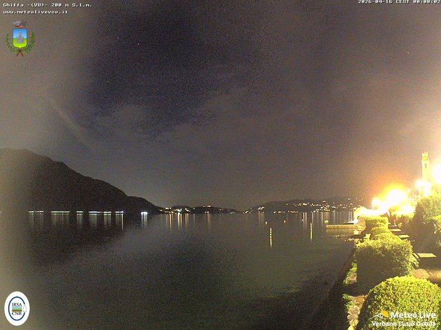 time-lapse frame, Ghiffa webcam