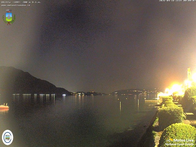 time-lapse frame, Ghiffa webcam