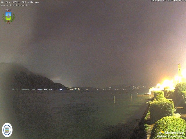 time-lapse frame, Ghiffa webcam