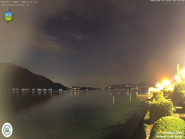 time-lapse frame, Ghiffa webcam