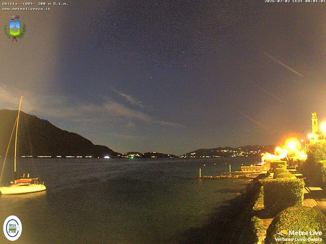 time-lapse frame, Ghiffa webcam