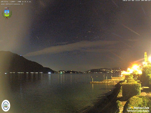 time-lapse frame, Ghiffa webcam