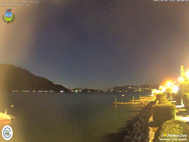 time-lapse frame, Ghiffa webcam