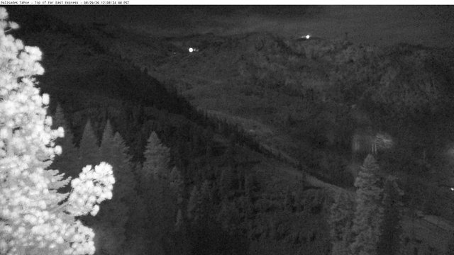 time-lapse frame, Palisades Far East webcam