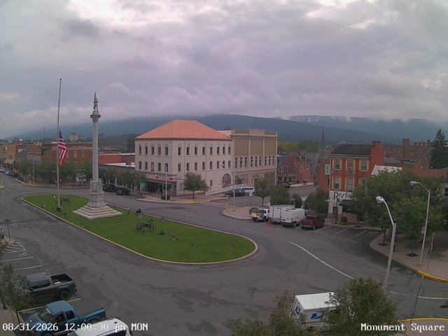 view from Monument Square Center on 2026-08-31
