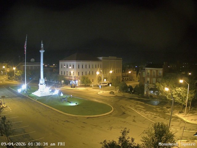 view from Monument Square Center on 2026-09-04