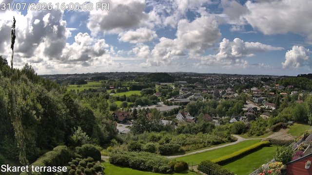 time-lapse frame, Skaret terrasse webcam