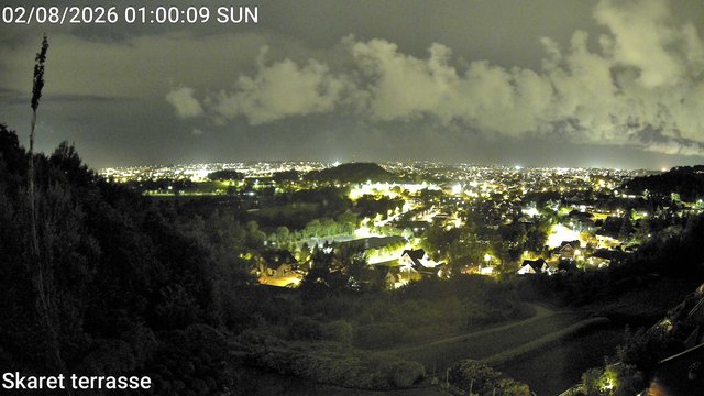 time-lapse frame, Skaret terrasse webcam