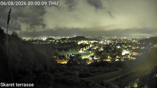 time-lapse frame, Skaret terrasse webcam
