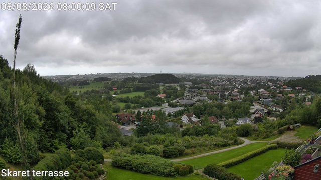 time-lapse frame, Skaret terrasse webcam