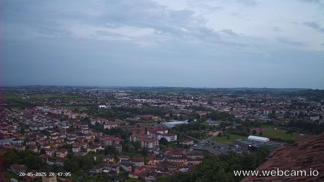 time-lapse frame, Vittorio Veneto - Santuario Madonna della Salute webcam