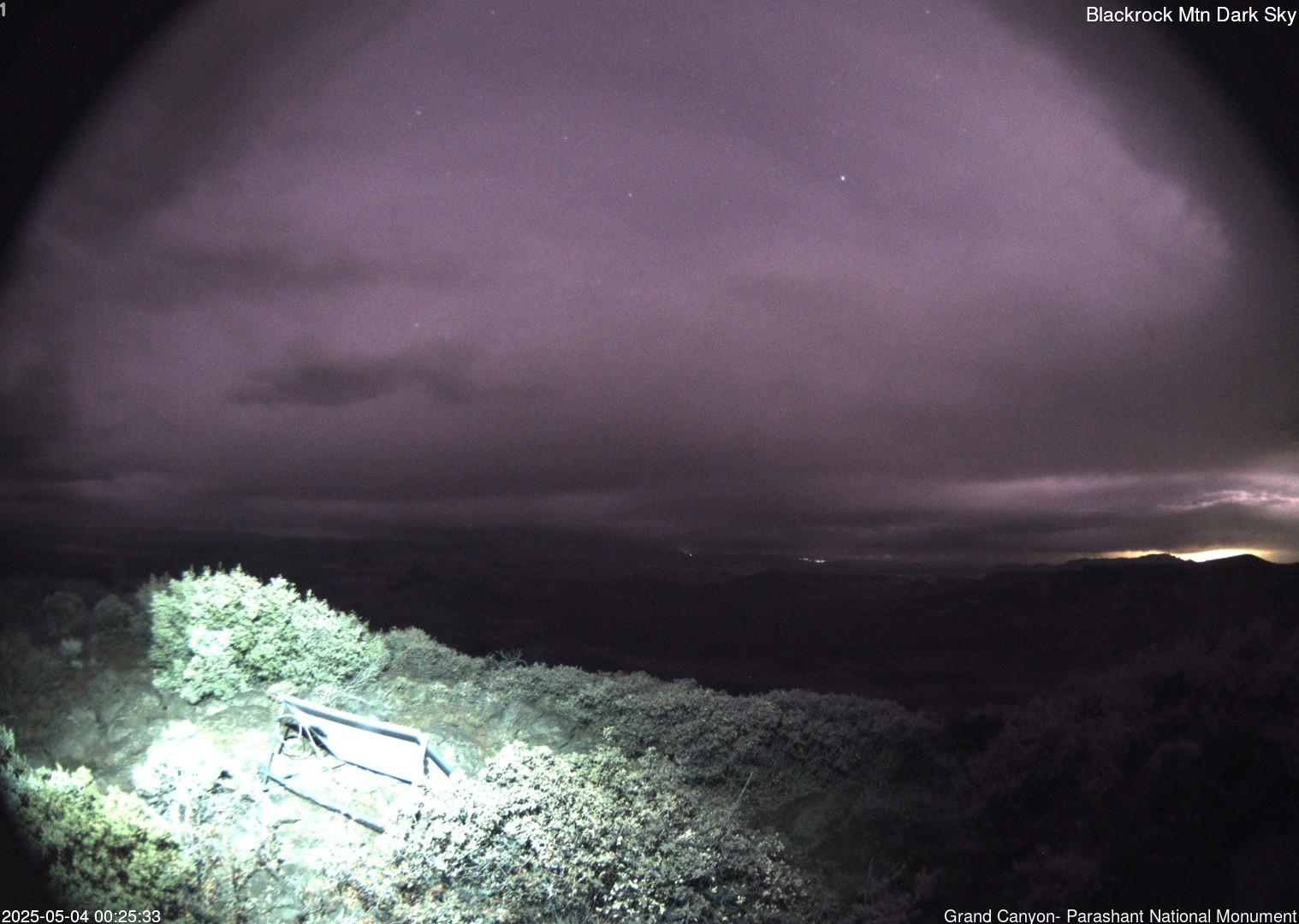 time-lapse frame, Blackrock - Dark Sky webcam