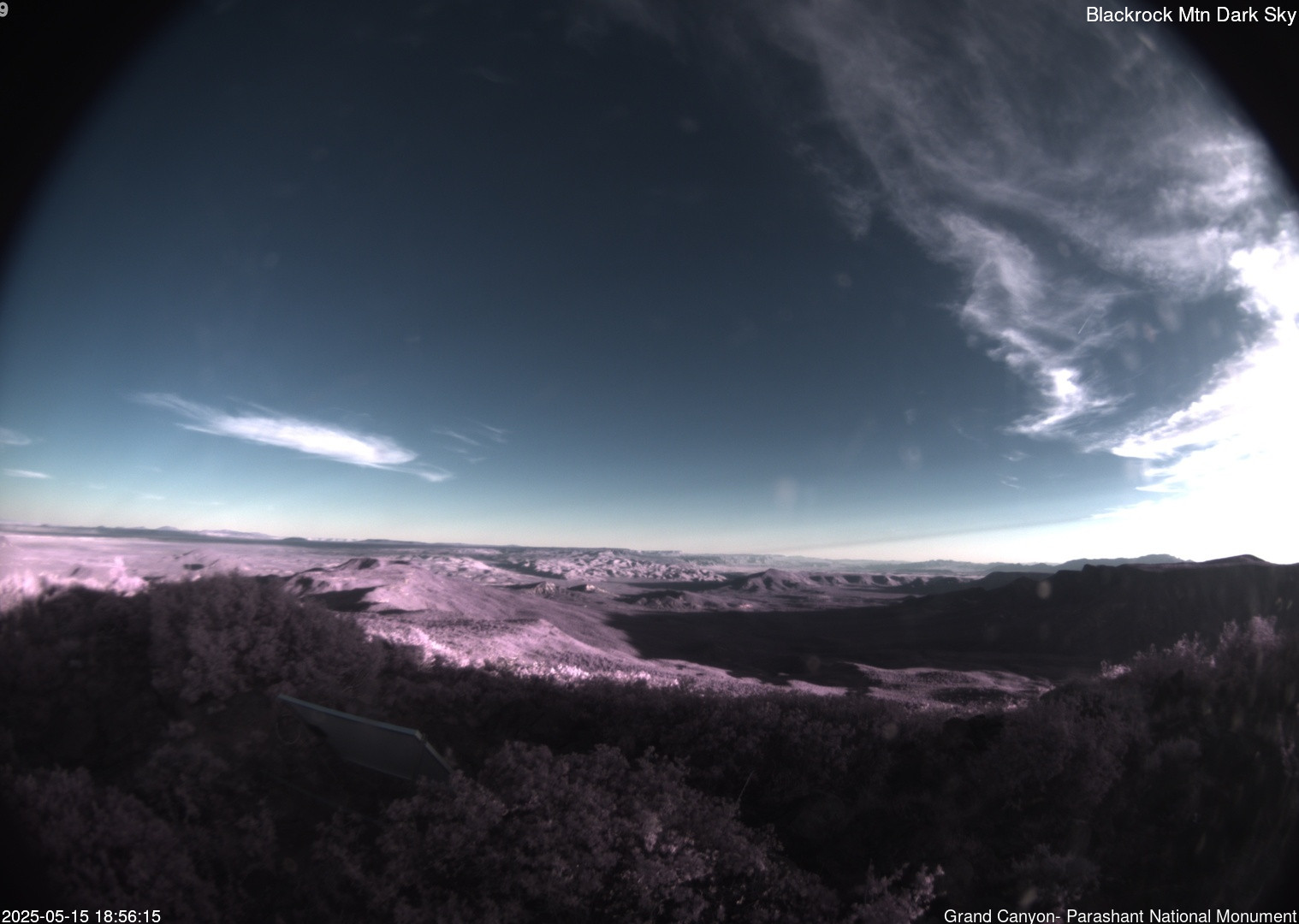 time-lapse frame, Blackrock - Dark Sky webcam