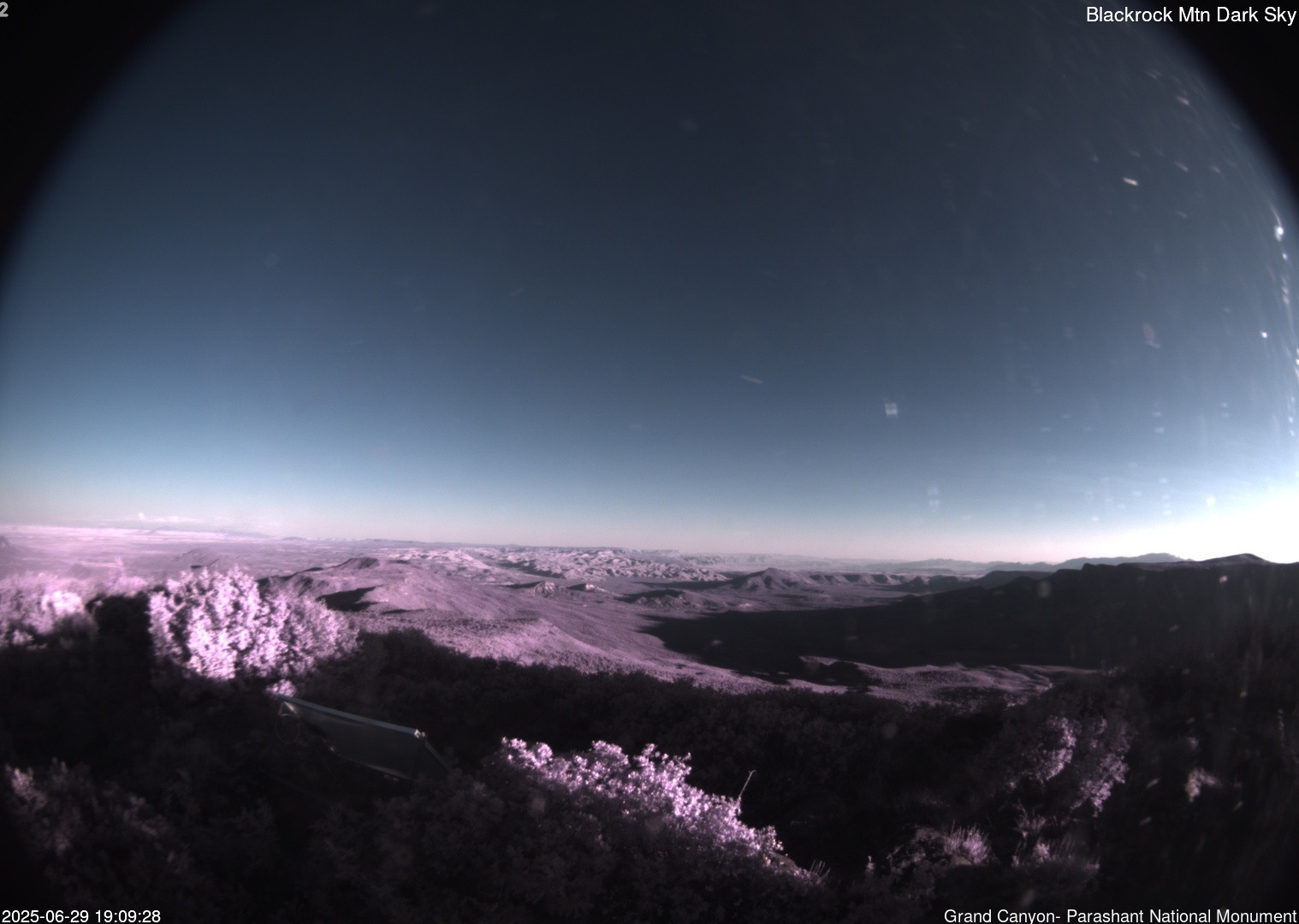time-lapse frame, Blackrock - Dark Sky webcam