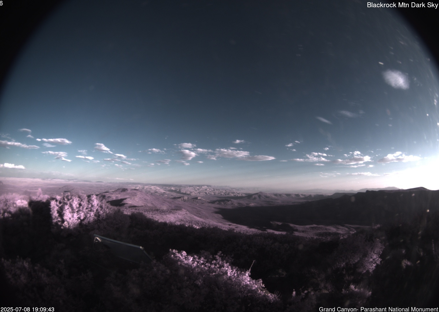 time-lapse frame, Blackrock - Dark Sky webcam