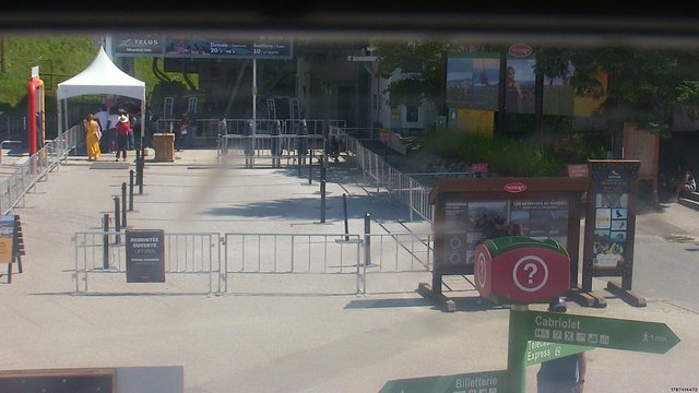 view from Tremblant Base Sud on 2026-08-22