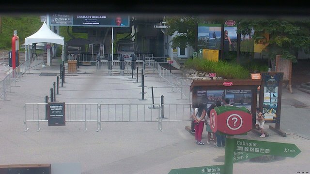 view from Tremblant Base Sud on 2026-08-24