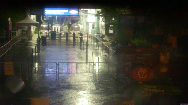 time-lapse frame, Tremblant Base Sud webcam