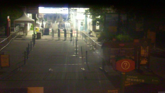 time-lapse frame, Tremblant Base Sud webcam