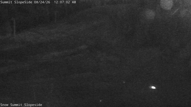 time-lapse frame, Snow Summit Slopeside webcam