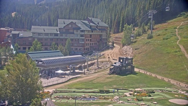 view from Winter Park Base on 2026-08-23