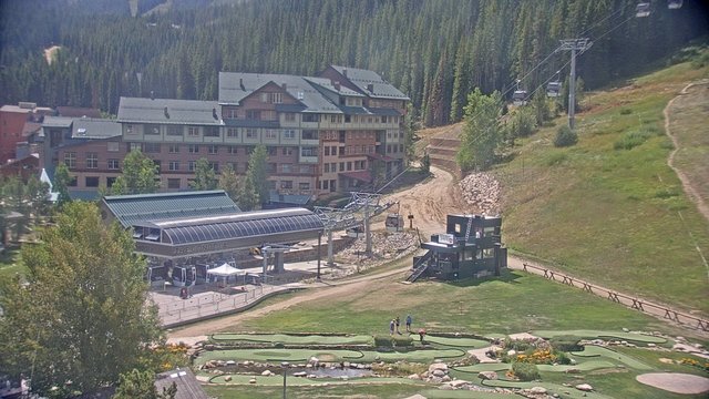 view from Winter Park Base on 2026-08-25