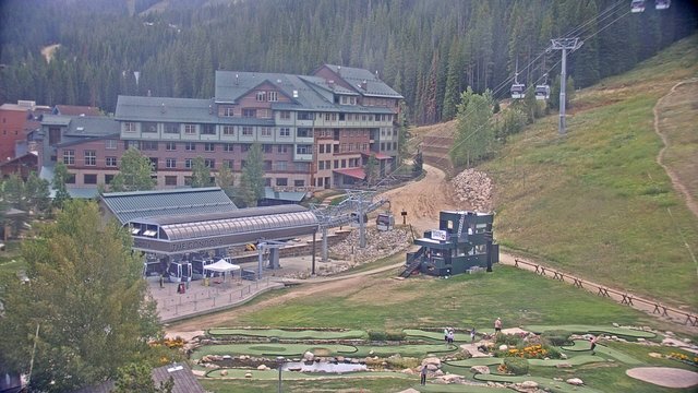 view from Winter Park Base on 2026-08-28