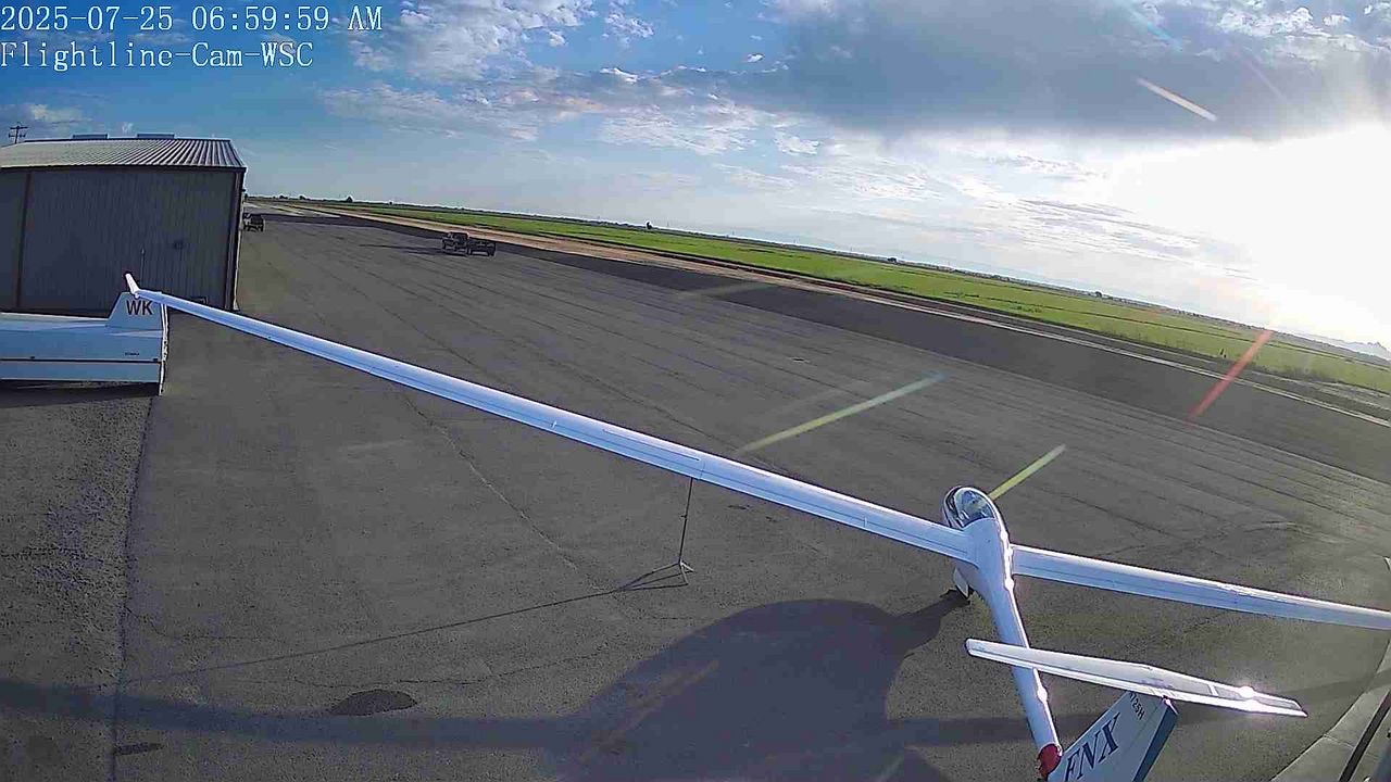 time-lapse frame, Williams Soaring Flightline Cam webcam