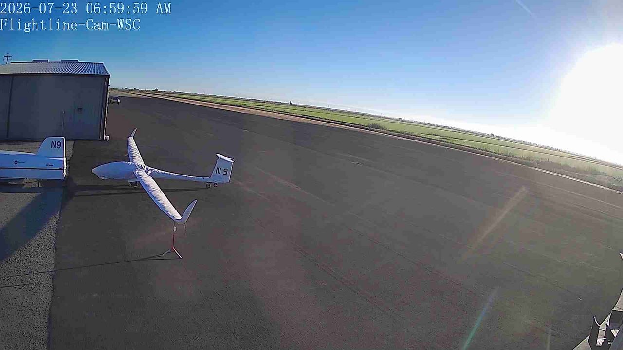 time-lapse frame, Williams Soaring Flightline Cam webcam